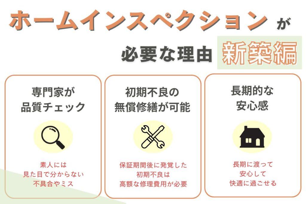ホームインスペクションが必要な理由（新築編）