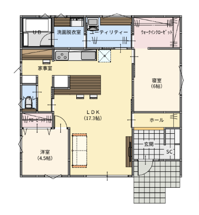 25～30坪｜広めの2LDK