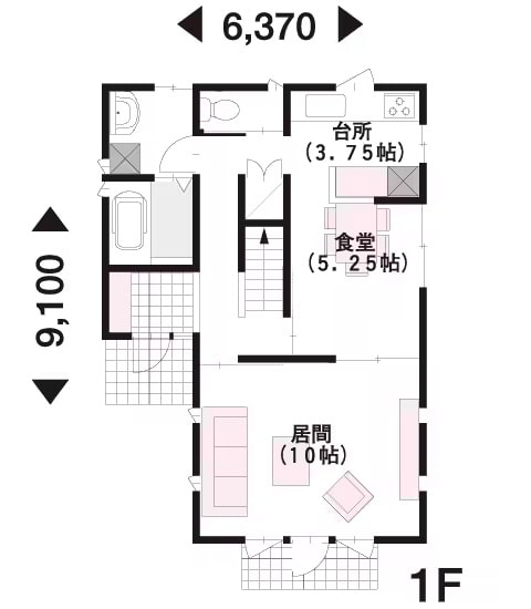 ダイニングの間取り！実例を用いて詳しく解説｜リビング独立でリフレッシュしやすい間取り