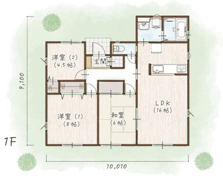 【かわいい平屋】シニア夫婦2人暮らしにぴったりな平屋の間取り事例3選!高齢者に優しい家を坪数・価格別に紹介