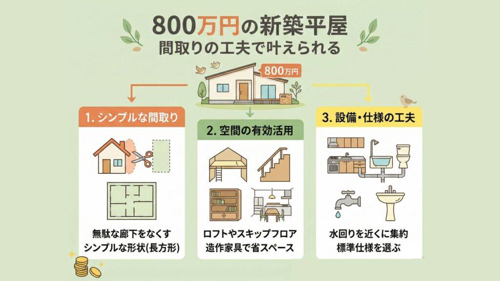 間取りの工夫で叶える