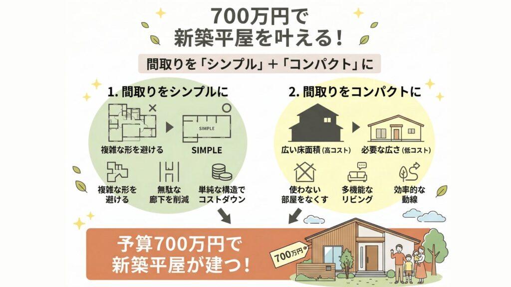 700万円の平屋は実現可能