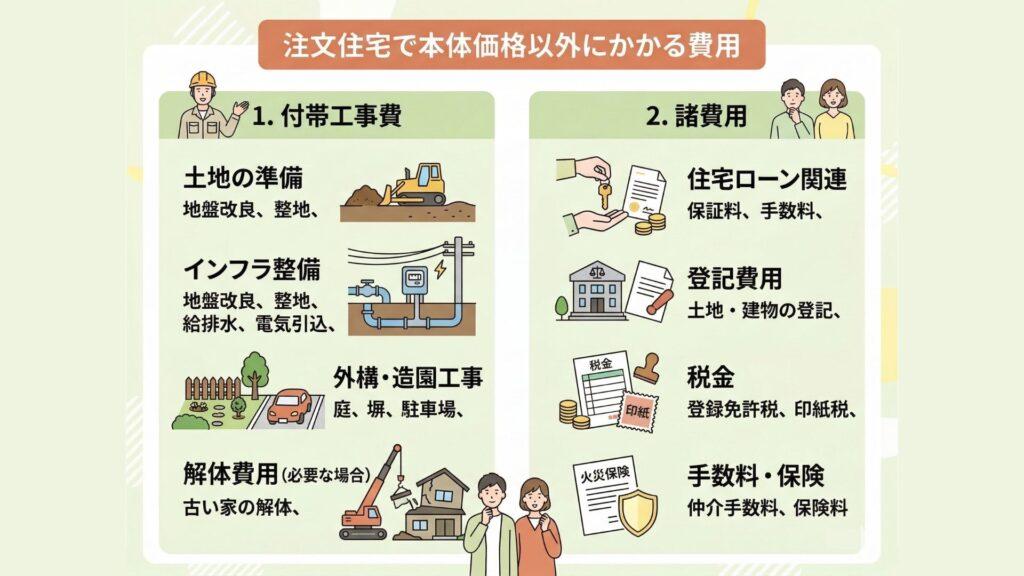 付帯工事費・諸費用