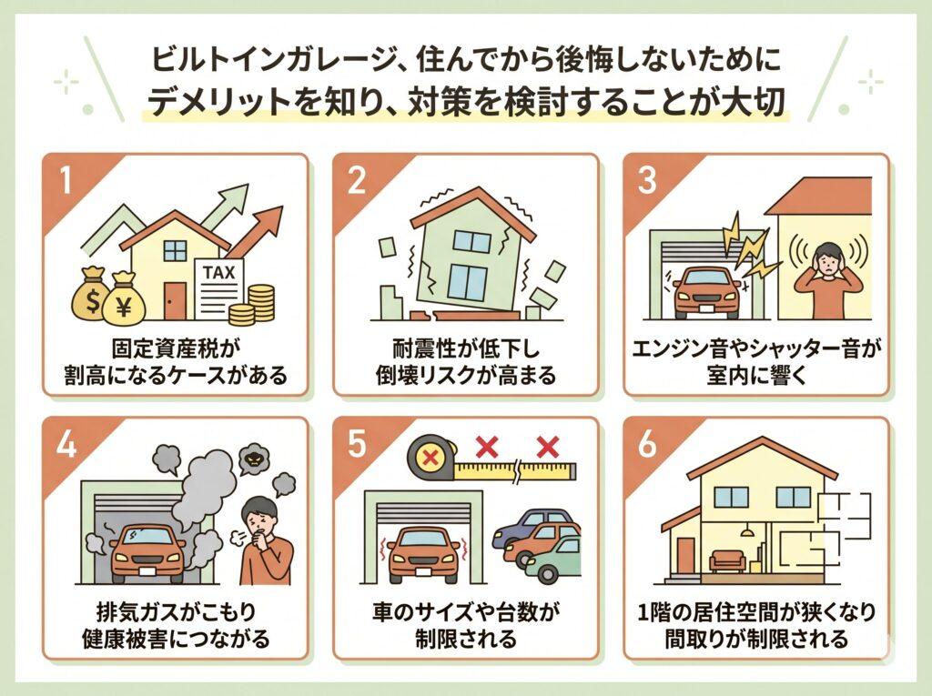 ビルトインガレージはやめとけと言われる理由