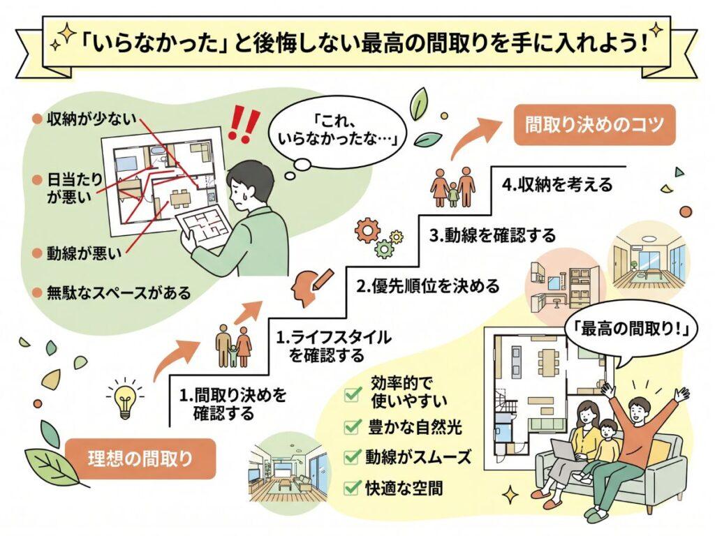 いらなかったと後悔しない間取り